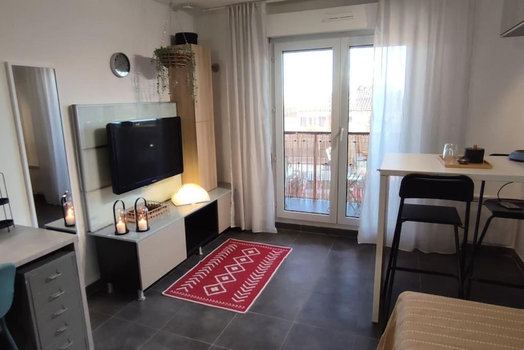 Caducee Studio Climatise Balcon Ensoleille Parking Nord Montpellier Grabels Luaran gambar
