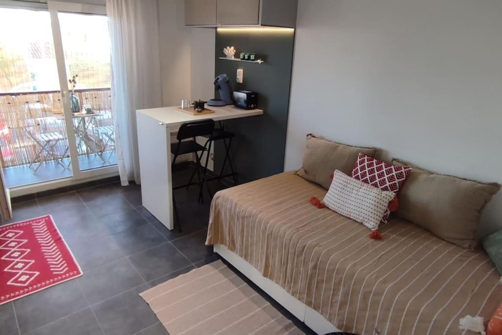 Caducee Studio Climatise Balcon Ensoleille Parking Nord Montpellier Grabels Luaran gambar